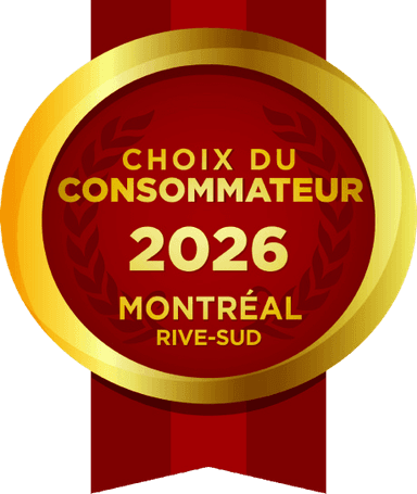 Sceau Choix du Consommateur 2026 — Montréal Rive-Sud