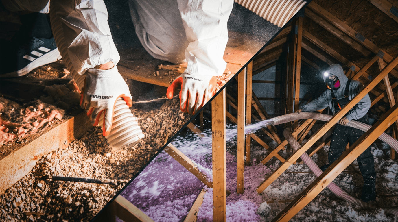 Attic decontamination